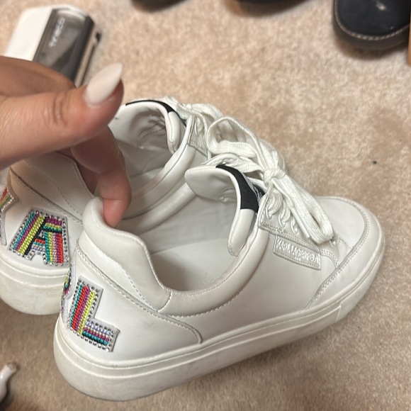 KARL LAGERFELD WHITE SHOES - Picture 4 of 4